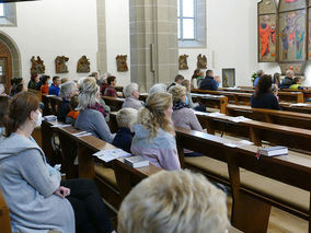 Familiengottesdienst zum Erntedankfest (Foto: Karl-Franz Thiede)